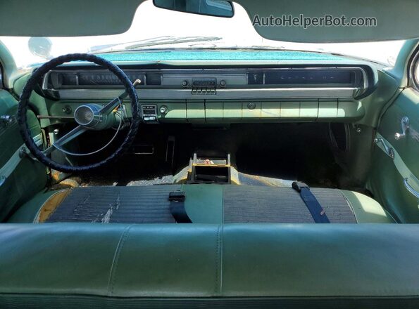 362P47952 1961 PONTIAC CATALINA Белый Вид панели приборов