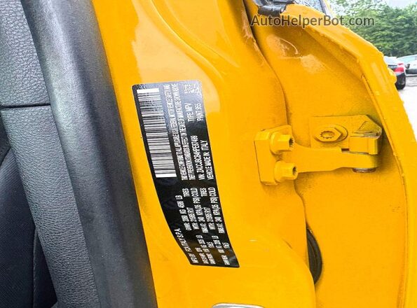 ZACCJBCB4HPE87499 2017 JEEP RENEGADE Yellow Սալոնի հետևի տեսք