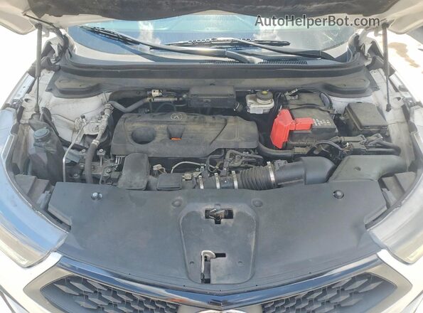 5J8TC1H64LL017374 2020 ACURA RDX White Engine compartment view