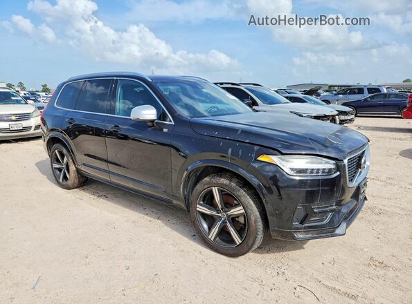 YV4A22PM9G1067085 2016 VOLVO XC90 Black Widok z tyłu