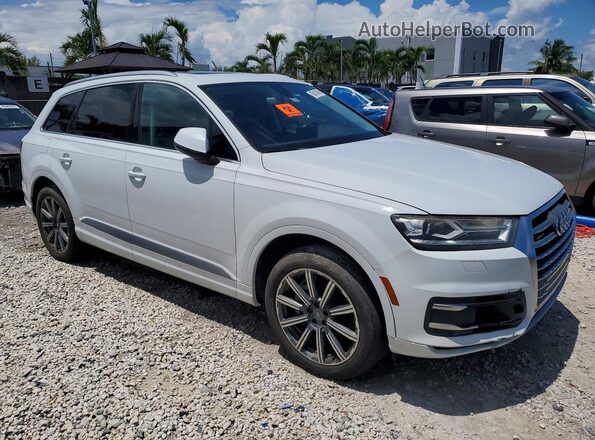 WA1LAAF79HD003482 2017 AUDI Q7 White Вид спереду