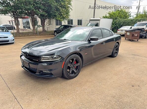 2C3CDXCT2GH227586 2016 DODGE CHARGER Gray Հետևի աջ