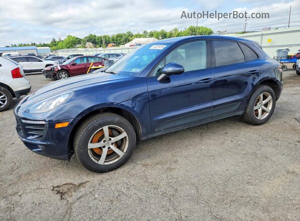 WP1AA2A55HLB00773 2017 PORSCHE MACAN Blue Tył lewy