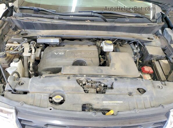 5N1DR2MM7JC619318 2018 NISSAN PATHFINDER Black Вид наклейки з VIN-кодом