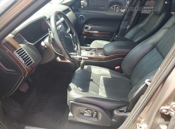 SALGS2FV9HA350362 2017 LAND ROVER RANGE Gray Vista del salpicadero