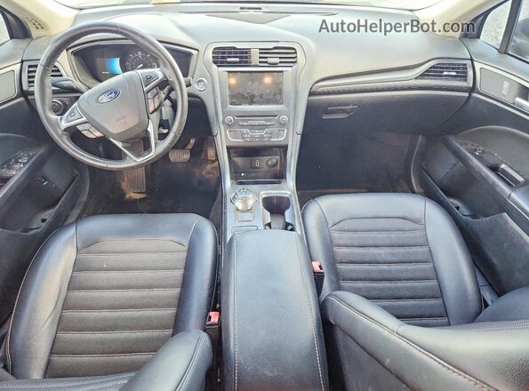 3FA6P0LU5JR274211 2018 FORD FUSION Gray Սարքավորումների վահանակի տեսք