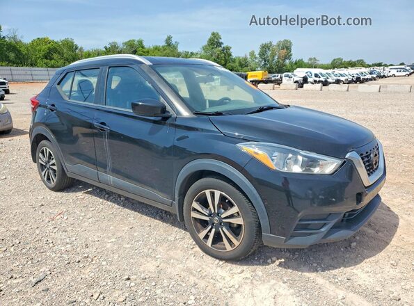 3N1CP5CUXKL493117 2019 NISSAN KICKS Black Front view