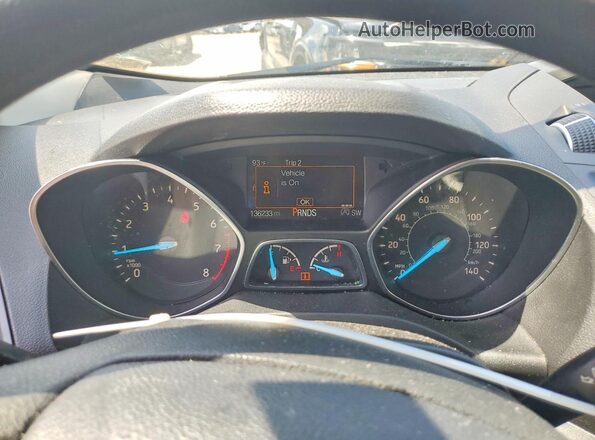 1FMCU0GD4JUB22229 2018 FORD ESCAPE Silver უკანა სავარძლების ხედი