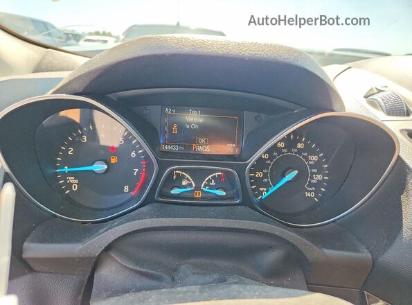 1FMCU9J95JUD34890 2018 FORD ESCAPE Gray უკანა სავარძლების ხედი