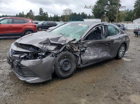 4T1E31AK6LU537953 2020 TOYOTA CAMRY SOLARA Gray Rear left