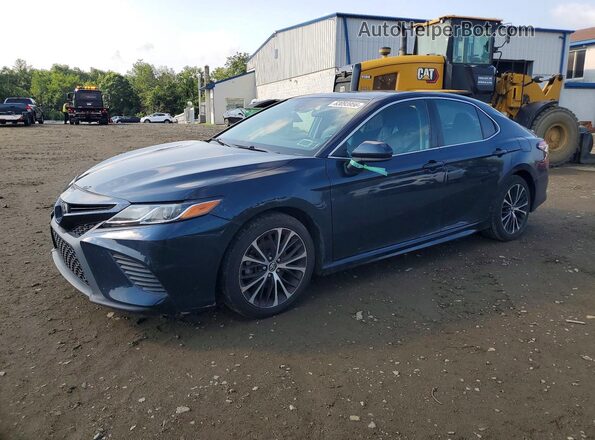 4T1B11HK4KU722774 2019 TOYOTA CAMRY Blue უკანა მარცხენა