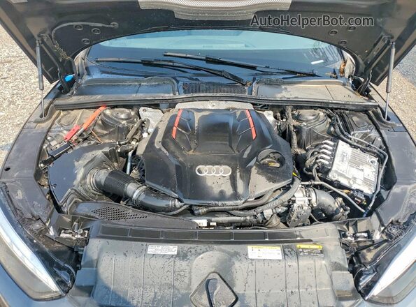 WAUC4CF50RA047524 2024 AUDI OTHER Gray Vista del compartimento del motor