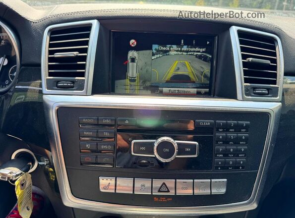 4JGDF6EE3GA668754 2016 MERCEDES-BENZ GL-CLASS Silver Engine compartment view
