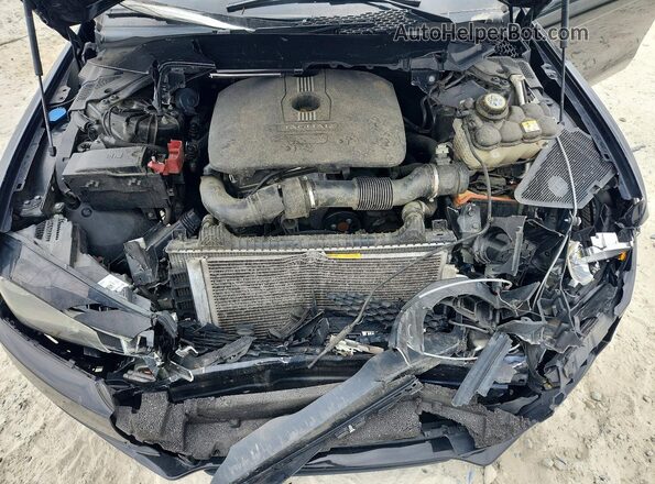 SAJAD4BG4HA970001 2017 JAGUAR XF Black უკანა სალონის ხედი
