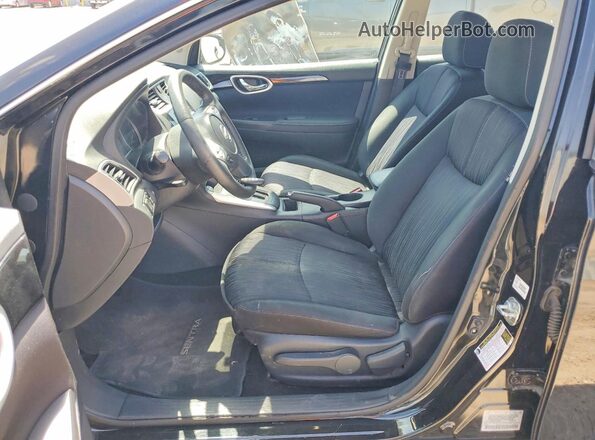 3N1AB7AP1JY289564 2018 NISSAN SENTRA Black Widok deski rozdzielczej