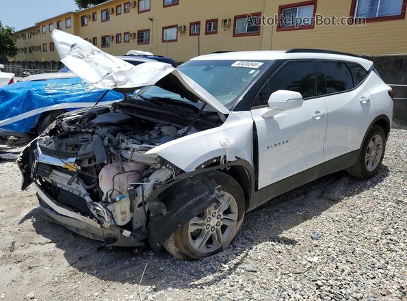 3GNKBDRS6MS510292 2021 CHEVROLET BLAZER White Задня ліва чверть