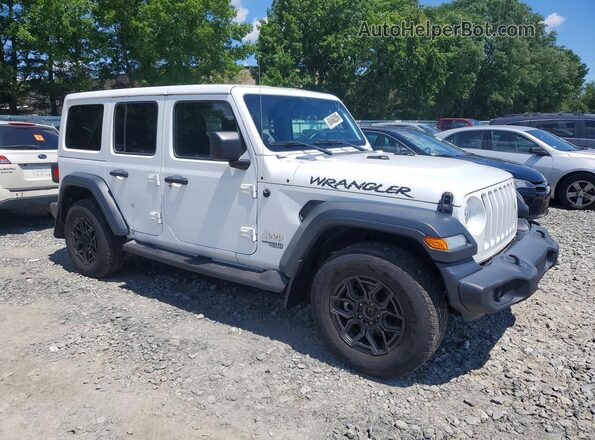 1C4HJXDG1JW104804 2018 JEEP WRANGLER White Widok z przodu