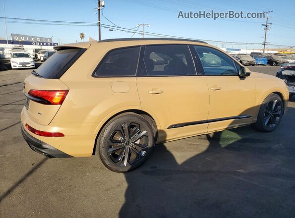 WA1VVBF78SD022700 2025 AUDI Q7 Tan წინა მარჯვენა