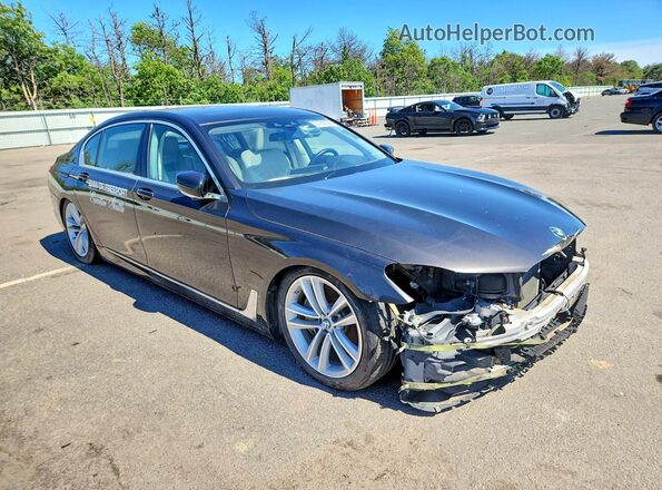 WBA7F2C53GG420172 2016 BMW 7 SERIES Gray Vista frontal