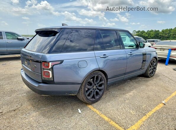 SALGS2RU8LA598291 2020 LAND ROVER RANGE ROVER Синий Передняя правая четверть