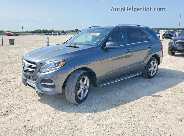 4JGDA5JB3HA845311 2017 MERCEDES-BENZ GLE Gray Rear left