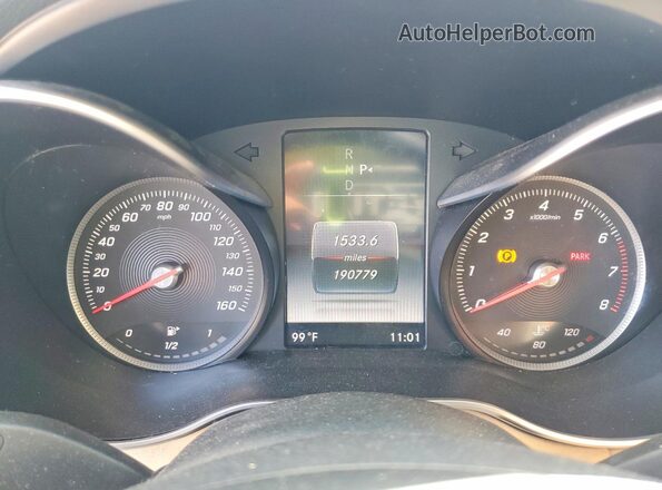 55SWF4JB9GU115545 2016 MERCEDES-BENZ C-CLASS Blue Vista de los asientos traseros