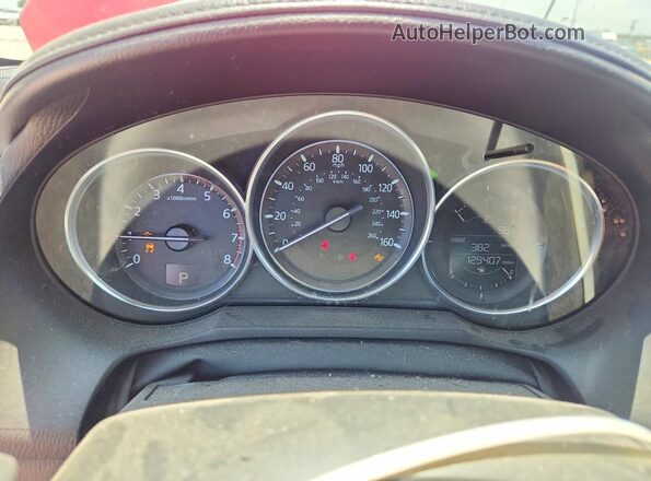 JM1GL1V5XH1146864 2017 MAZDA 6 Red Вид задніх сидінь