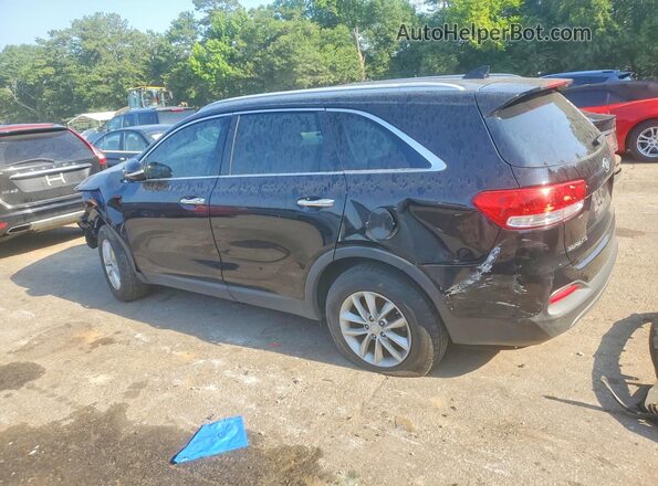 5XYPG4A38JG357531 2018 KIA SORENTO Black Tył prawy
