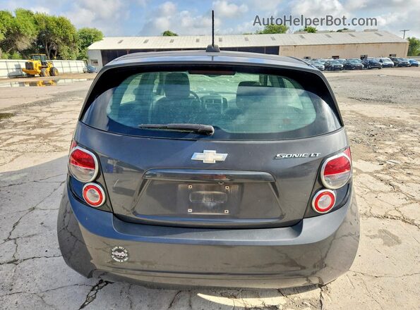 1G1JC6SH5G4110006 2016 CHEVROLET SONIC Black Widok wnętrza z przodu