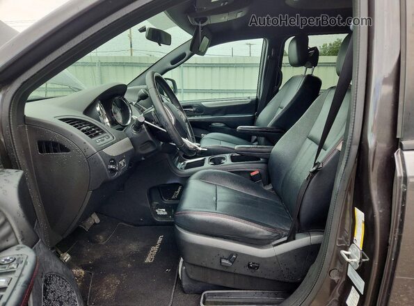 2C4RDGEG8GR202367 2016 DODGE CARAVAN Gray Вид панелі приладів