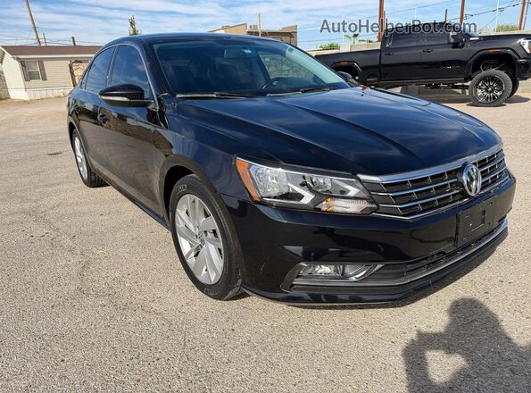 1VWBA7A33JC005519 2018 VOLKSWAGEN PASSAT Черный Задняя левая четверть