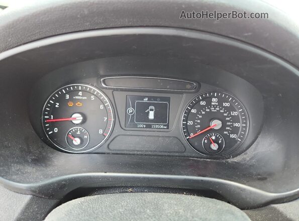 5XYPG4A32HG209126 2017 KIA SORENTO Silver Instrument cluster view