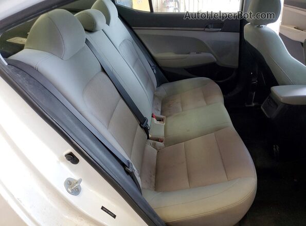 5NPD74LF3HH078307 2017 HYUNDAI ELANTRA White Սալոնի հետևի տեսք