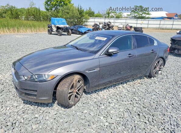SAJAJ4BV1HA950487 2017 JAGUAR XF Серый Задняя левая четверть