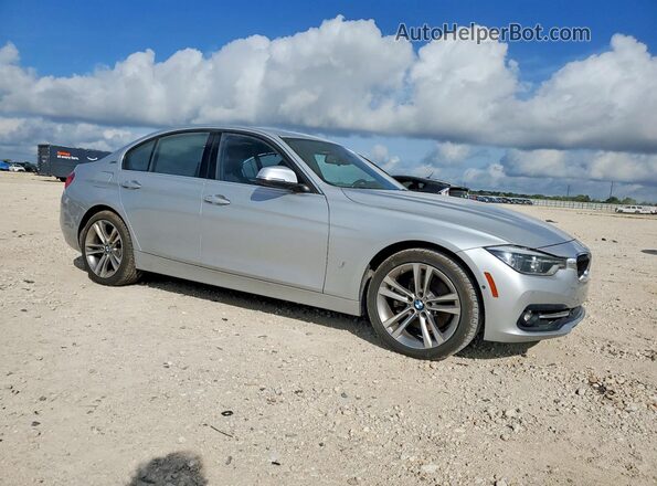 WBA8E1C3XHA158560 2017 BMW 3 SERIES Silver Вид спереду