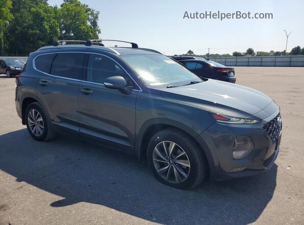 5NMS5CADXLH257667 2020 HYUNDAI SANTA FE Black Front view