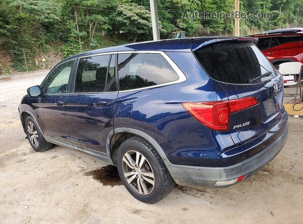 5FNYF5H33GB021174 2016 HONDA PILOT Blue Հետևի աջ