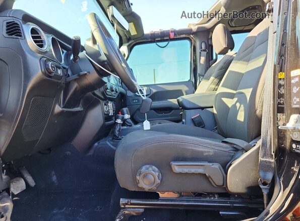 1C6HJTFG3PL514544 2023 JEEP GLADIATOR Черный Вид панели приборов