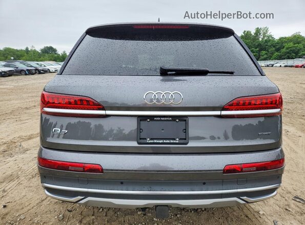 WA1LXAF75MD041946 2021 AUDI Q7 Gray წინა სალონის ხედი