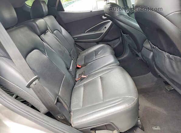 5XYZU4LA6HG415434 2017 HYUNDAI SANTA Gray უკანა სალონის ხედი