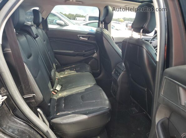 2FMPK3K97JBB41374 2018 FORD EDGE Black ძრავის განყოფილების ხედი