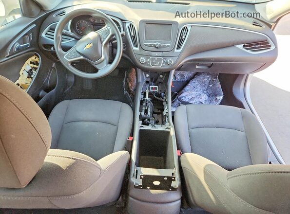 1G1ZB5ST3HF267916 2017 CHEVROLET MALIBU Silver Widok zestawu wskaźników