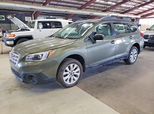 4S4BSAAC7G3270090 2016 SUBARU OUTBACK Green Задня ліва чверть