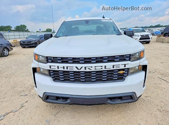 1GCRWBEK1LZ325414 2020 CHEVROLET SILVERADO Белый Вид сзади