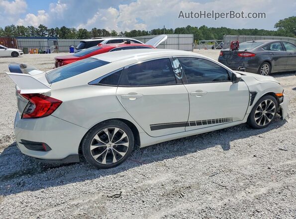 2HGFC2F6XLH599905 2020 HONDA CIVIC White Передня права чверть