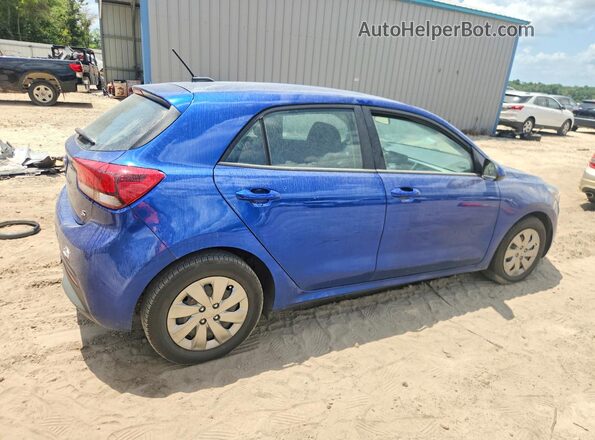 3KPA25AB1KE218793 2019 KIA RIO Blue Delantero derecho