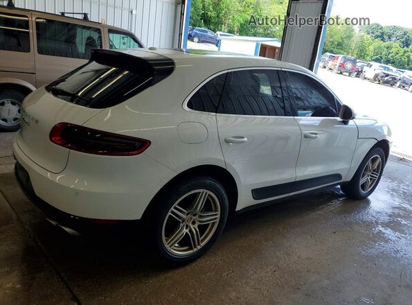 WP1AB2A57HLB13179 2017 PORSCHE MACAN White Delantero derecho