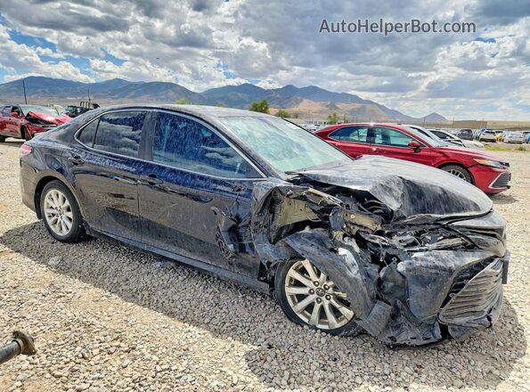 4T1B11HK1KU252705 2019 TOYOTA CAMRY Черный Вид спереди