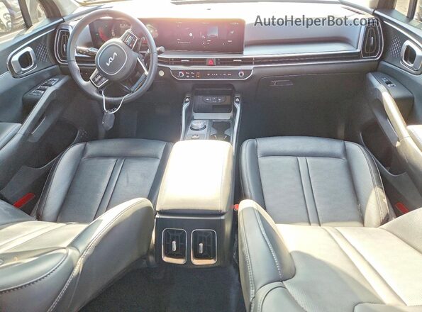 KNDRH4JG5S5372734 2025 KIA SORENTO Gray Вид щитка приладів