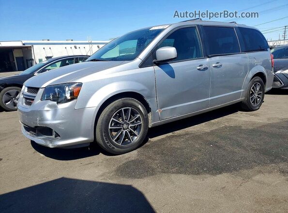 2C4RDGEG6JR283926 2018 DODGE GRAND Silver Задня ліва чверть
